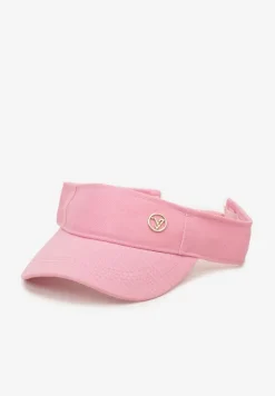 Różowy Kapelusz Daszek na Rzep z Regulacją z Tyłu Chibii