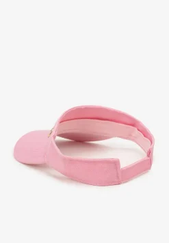 Różowy Kapelusz Daszek na Rzep z Regulacją z Tyłu Chibii