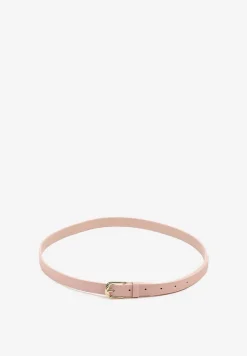 Różowy Klasyczny Wąski Pasek z Klamrą Revandrine