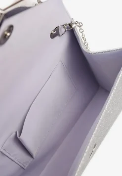 Srebrna Torebka Kopertówka z Dodatkowym Łańcuszkiem Milenna