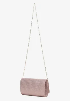 Szampańska Wieczorowa Torebka na Łańcuszku z Brokatem Inesas