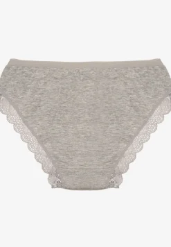 Szare Majtki Figi z Koronką Didel