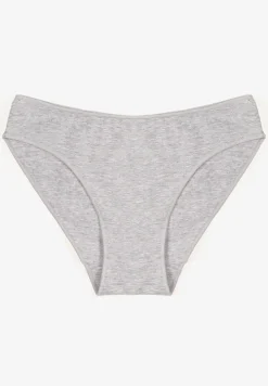 Szare Majtki Typu Figi z Bawełny Silomena