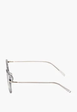 Szare Okulary Pilotki Typu Zerówki Caina