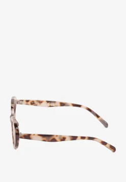 Szare Okulary Przeciwsłoneczne o Wąskim Zaokrąglonym Kształcie Xandalea