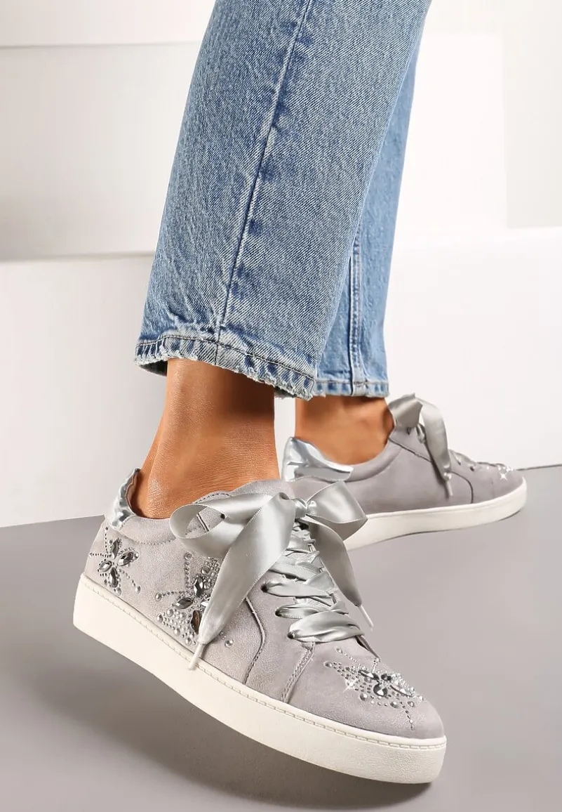 Szare Sneakersy Turn To Left