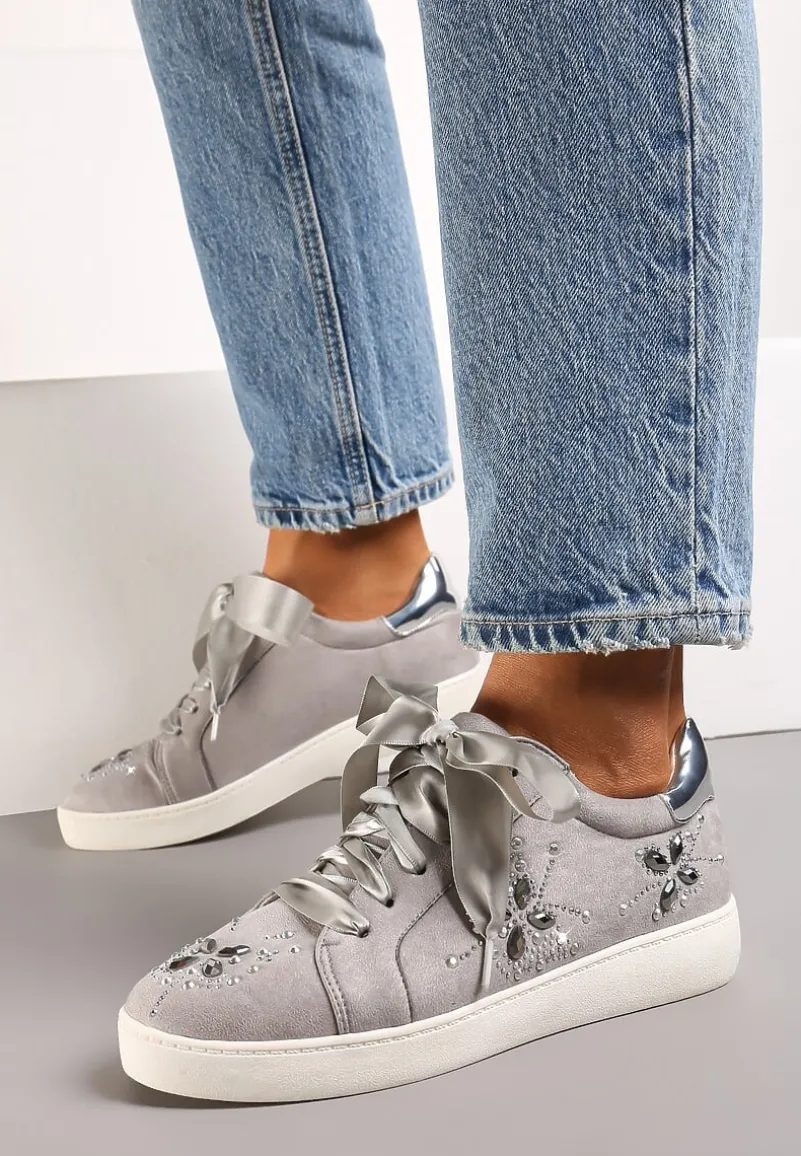 Szare Sneakersy Turn To Left