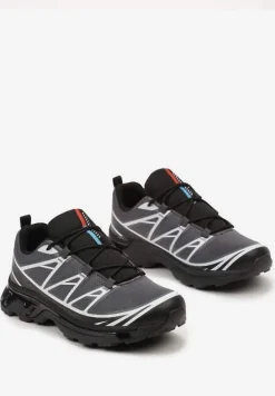 Szare Sneakersy z Ozdobnymi Wstawkami i Ściąganą Gumką Aineri