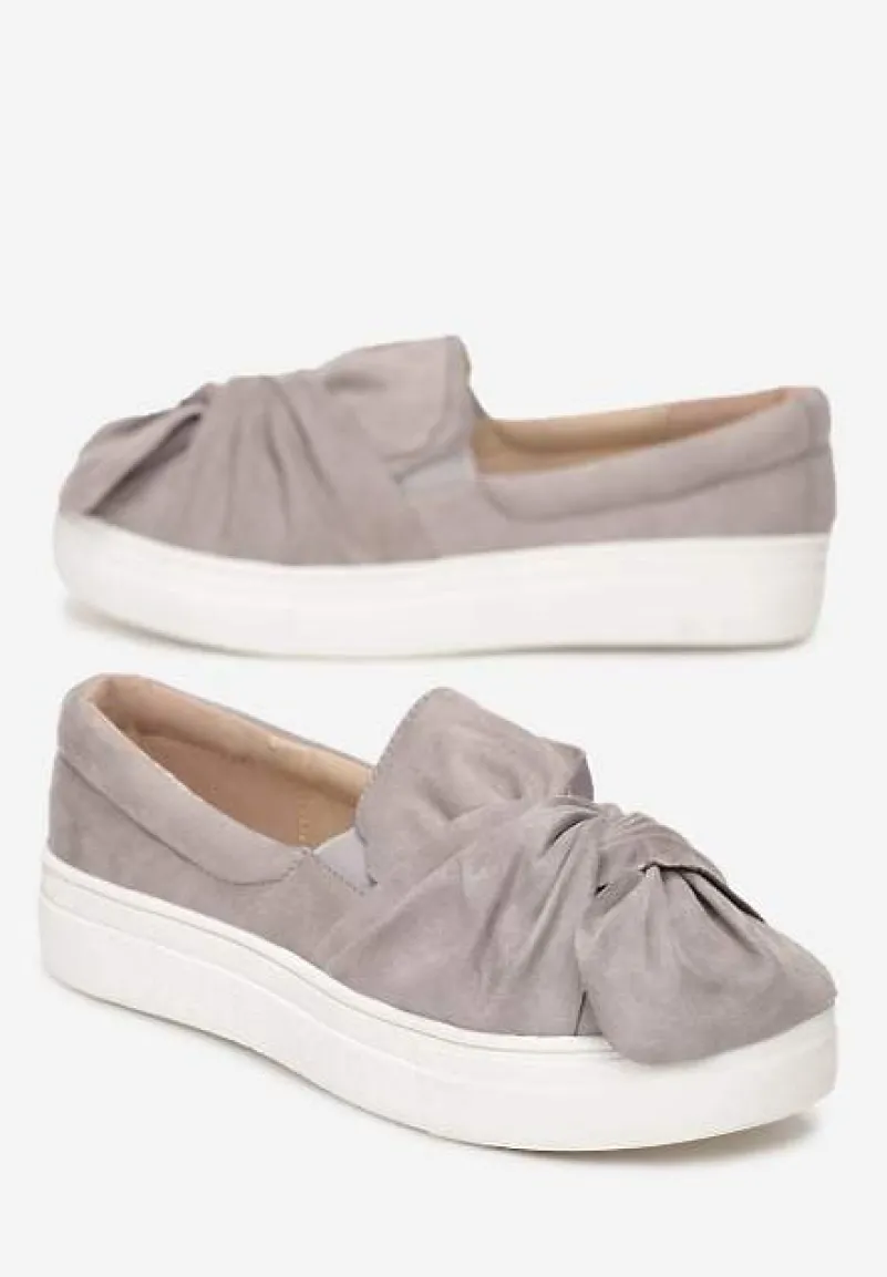 Szare Tenisówki Houndstooth