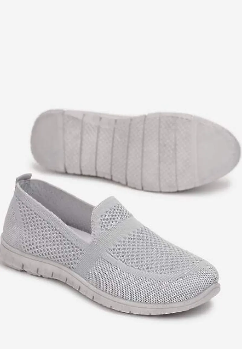 Szare Tenisówki Pasquier