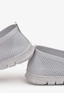 Szare Tenisówki Pasquier