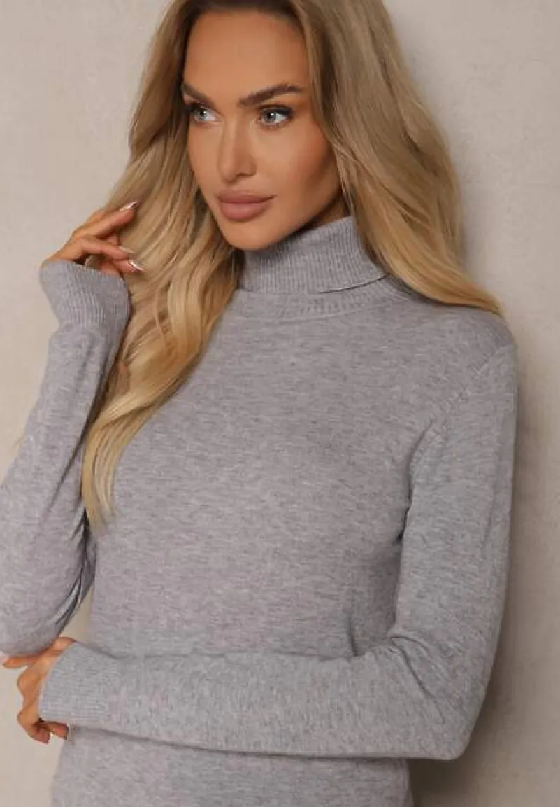 Szary Golf Dopasowany Ungase