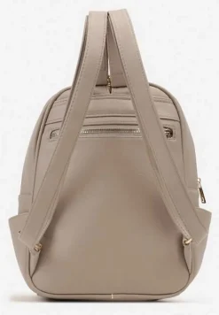 Szary Mały Plecak w Stylu Casual z Imitacji Skóry Arxena