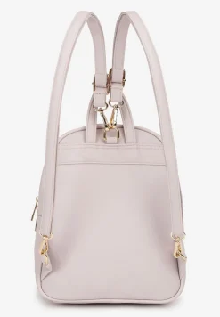 Szary Plecak na Ramiączkach z Regulacją Wykończony Suwakami Nelsey