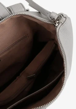 Szary Plecak z Ozdobnym Suwakiem Rivzedi