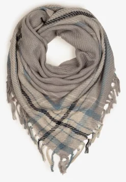 Szary Szalik w Paski Sialenni