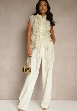 Żółta Koszula z Motywem Falban Tilunna