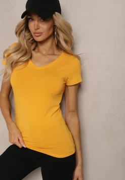 Żółty T-shirt Mirasura