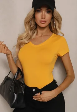 Żółty T-shirt Mirasura