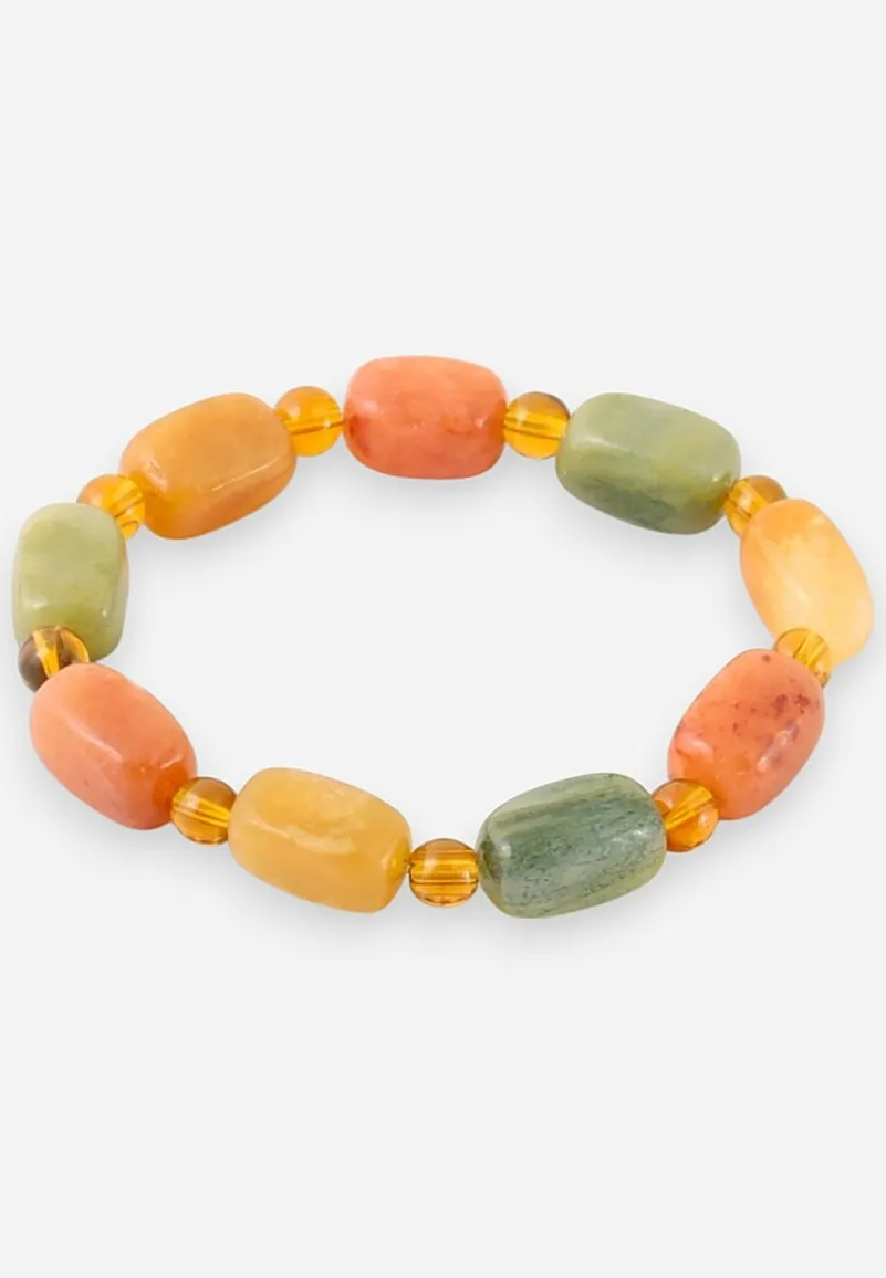 Wielokolorowa Bransoletka z Motywem Koralików Malasea