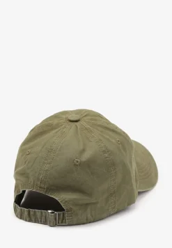 Zielona Czapka z Daszkiem z Bawełny z Napisem Voviera
