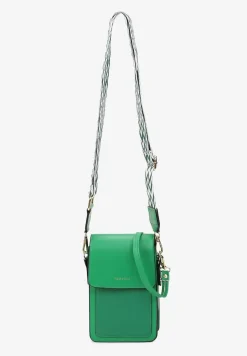 Zielona Torebka-Portfel z Odpinanym Paskiem i Kieszonkami Isamille
