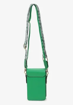 Zielona Torebka-Portfel z Odpinanym Paskiem i Kieszonkami Isamille