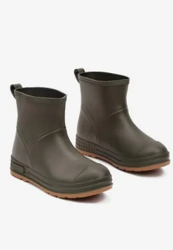 Zielone Gumowe Kalosze za Kostkę Lunidia