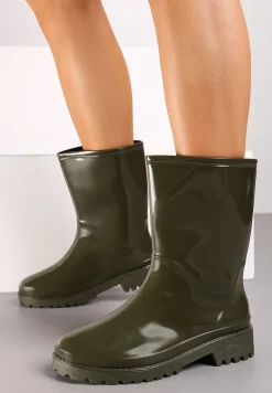 Zielone Kalosze Gumowe Mardia