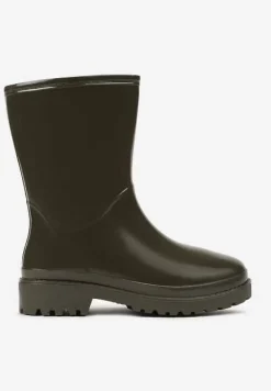 Zielone Kalosze Gumowe Mardia