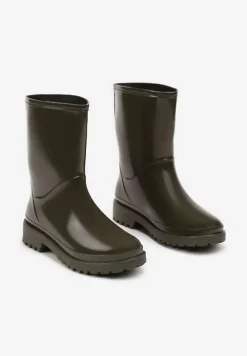Zielone Kalosze Gumowe Mardia