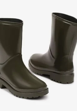 Zielone Kalosze Gumowe Mardia