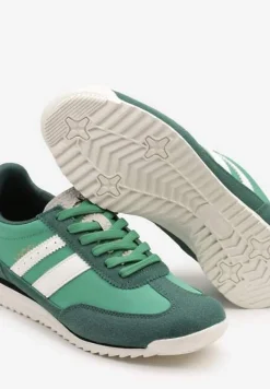 Zielone Sneakersy Vico z Ozdobnymi Paskami Voinea