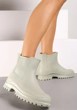 Zielone Wsuwane Kalosze Krótkie Urvia