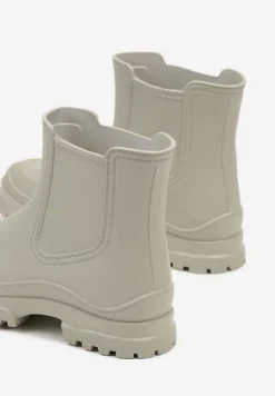 Zielone Wsuwane Kalosze Krótkie Urvia