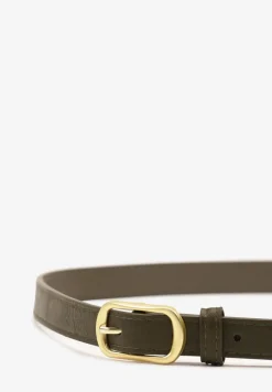 Zielony Pasek Ozdobiony Klamrą Mevenia