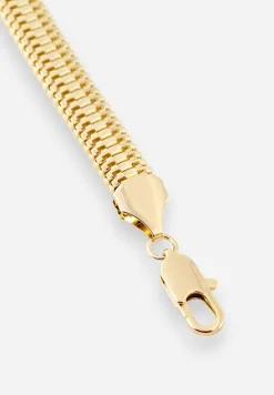 Złota Bransoletka o Geometrycznym Kształcie Malreina