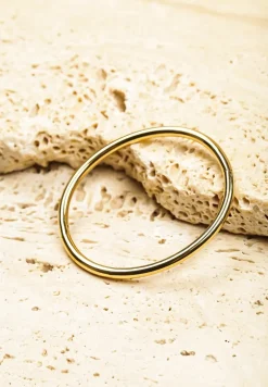 Złota Bransoletka Typu Bangle Talazi