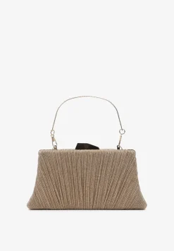 Złota Połyskująca Torebka Kopertówka Inella