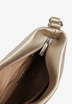 Złota Torebka o Fasonie Prostokątnej Listonoszki Elliriel