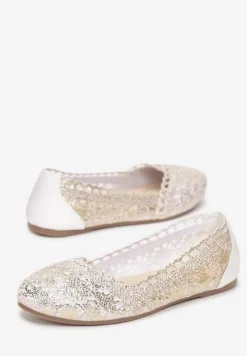 Złote Balerinki Splendorous