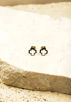 Złote Kolczyki w Geometrycznym Kształcie KIrrivelle