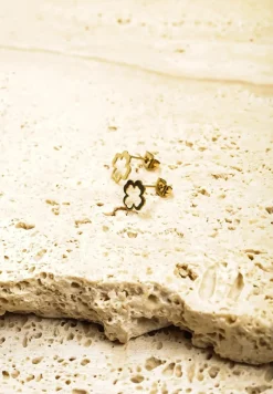 Złote Kolczyki w Geometrycznym Kształcie KIrrivelle