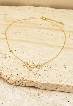 Złoty Naszyjnik Celebrytka z Krzyżykiem i Zawieszkami Lasandrra