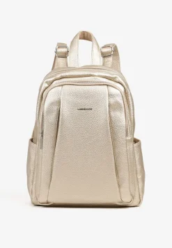 Złoty Plecak z Suwakami w Miejskim Stylu Nalionea
